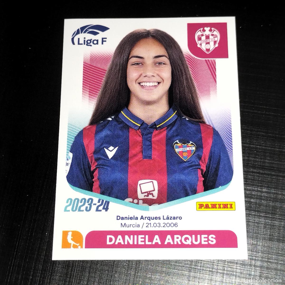 Cartes &agrave; collectionner de Football: N&ordm; 175 A DANIELA ARQUES LEVANTE UD CROMOS LIGA F FEMENINA PANINI 2023 2024 23 24