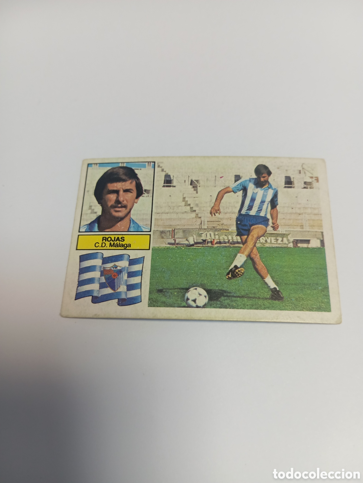 Cartes &agrave; collectionner de Football: ROJAS M&aacute;laga Liga Este 1982 1983 NUEVO 82 83 SIN PEGAR