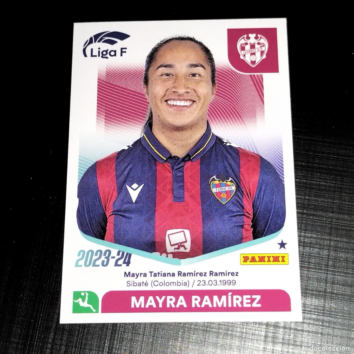 Cartes &agrave; collectionner de Football: N&ordm; 180 MAYRA RAMIREZ LEVANTE UD CROMOS LIGA F FEMENINA PANINI 2023 2024 23 24