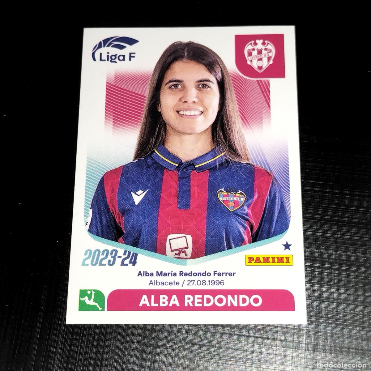 Cartes &agrave; collectionner de Football: N&ordm; 181 ALBA REDONDO LEVANTE UD CROMOS LIGA F FEMENINA PANINI 2023 2024 23 24