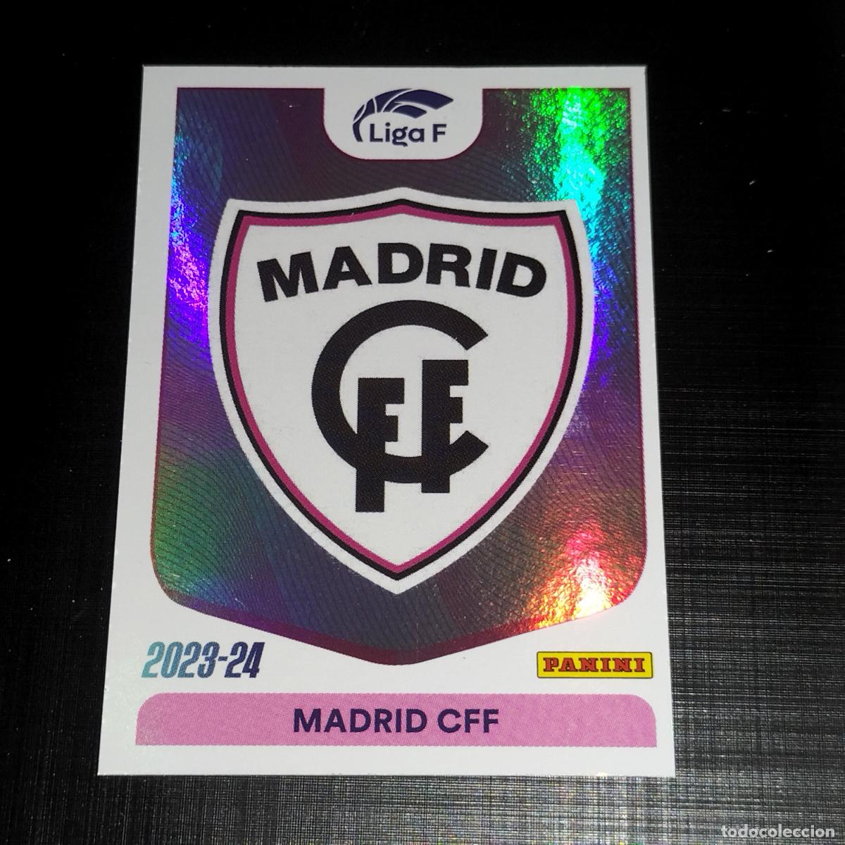 Cartes &agrave; collectionner de Football: N&ordm; 182 ESCUDO LOGO MADRID CFF CROMOS LIGA F FEMENINA PANINI 2023 2024 23 24
