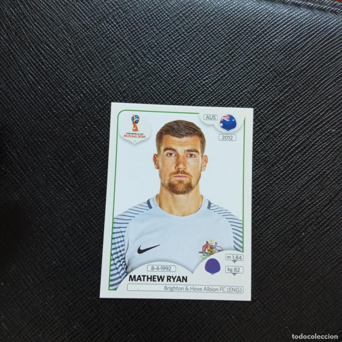 Football Stickers: 214 MATHEW RYAN AUSTRALIA PANINI MUNDIAL RUSIA 2018 CROMO FUTBOL 18 - SIN PEGAR - CJ2 .