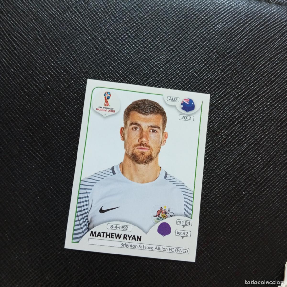 Football Stickers: 214 MATHEW RYAN AUSTRALIA PANINI MUNDIAL RUSIA 2018 CROMO FUTBOL 18 - SIN PEGAR - CJ2 ..