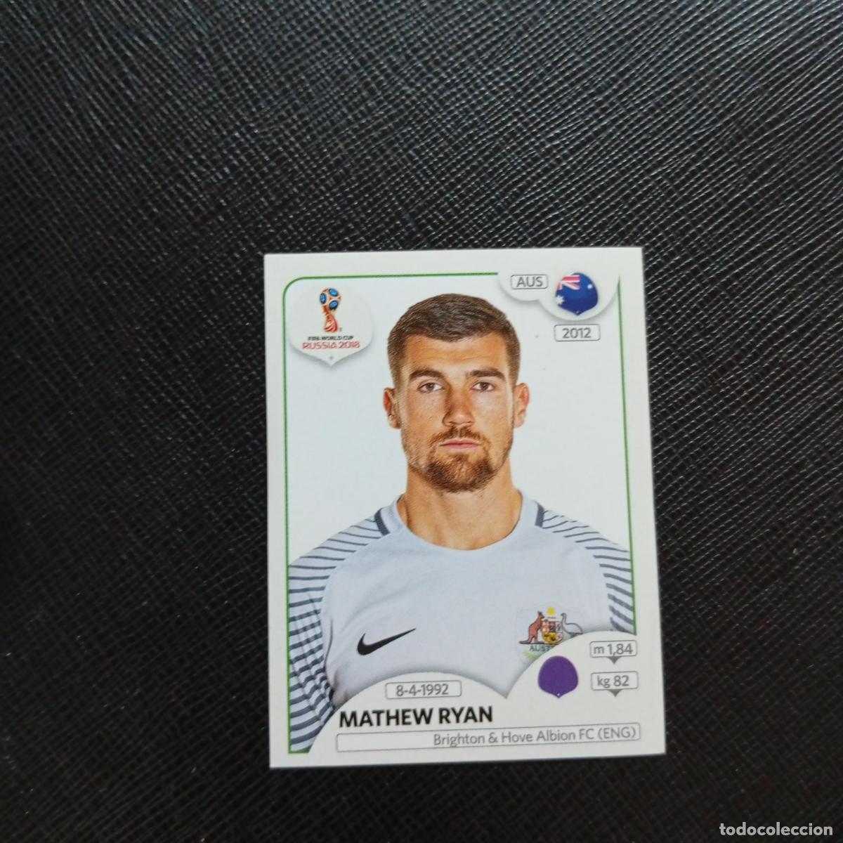 Cromos de f&uacute;tbol: 214 MATHEW RYAN AUSTRALIA PANINI MUNDIAL RUSIA 2018 CROMO FUTBOL 18 - SIN PEGAR - CJ2 ...