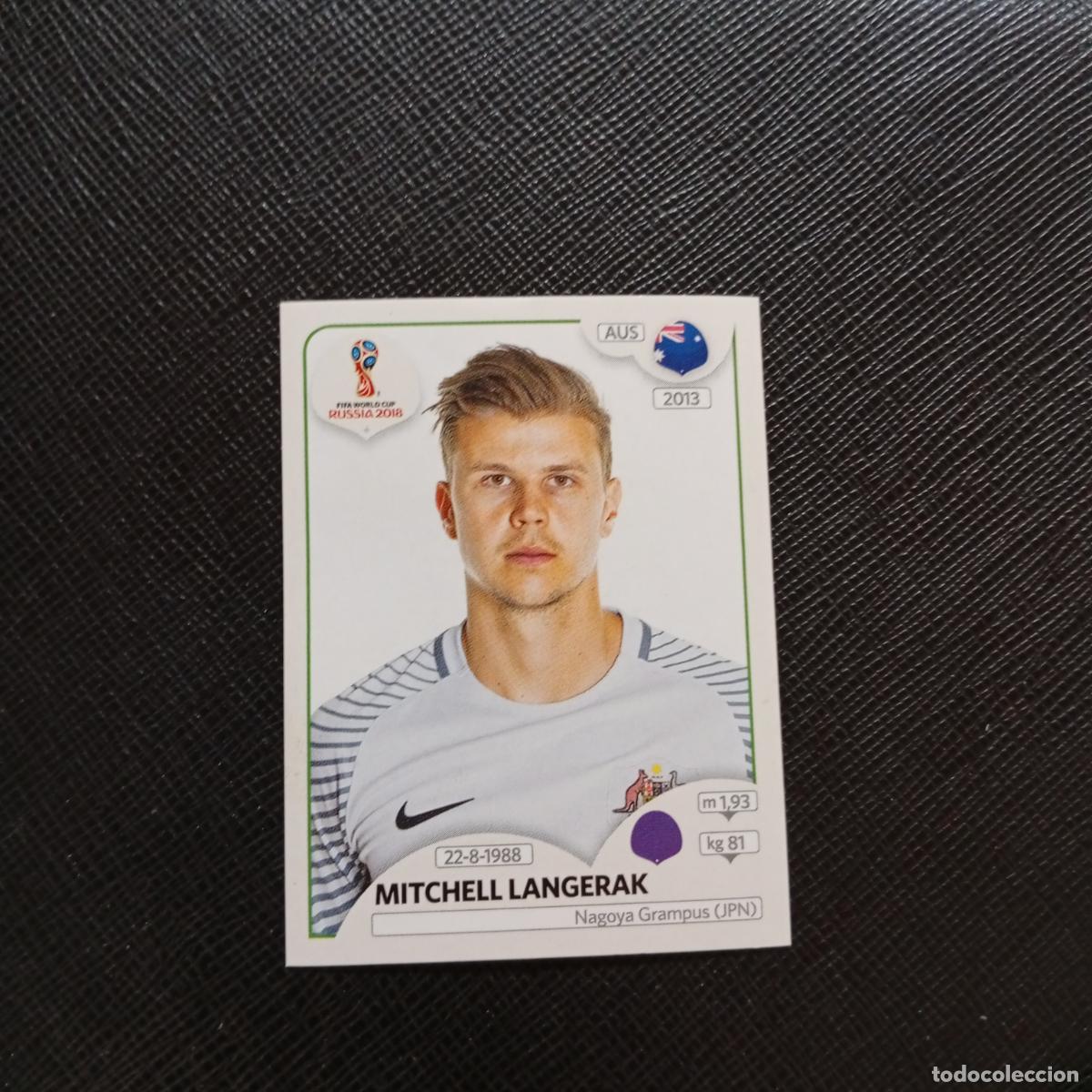 Cromos de f&uacute;tbol: 215 MITCHELL LANGERAK AUSTRALIA PANINI MUNDIAL RUSIA 2018 CROMO FUTBOL 18 - SIN PEGAR - CJ2