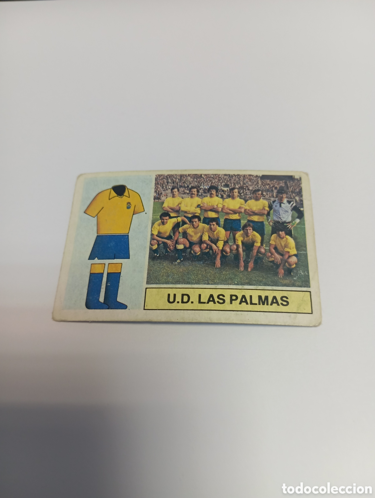 Cromos de f&uacute;tbol: ALINEACI&Oacute;N Las Palmas Liga Este 1982 1983 NUEVO 82 83 SIN PEGAR
