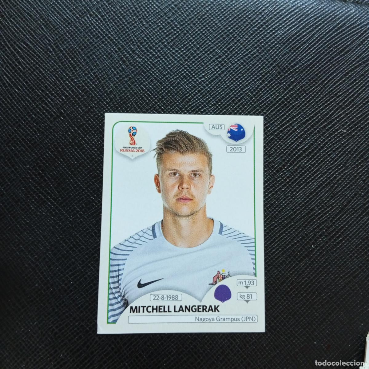 Cromos de f&uacute;tbol: 215 MITCHELL LANGERAK AUSTRALIA PANINI MUNDIAL RUSIA 2018 CROMO FUTBOL 18 - SIN PEGAR - CJ2