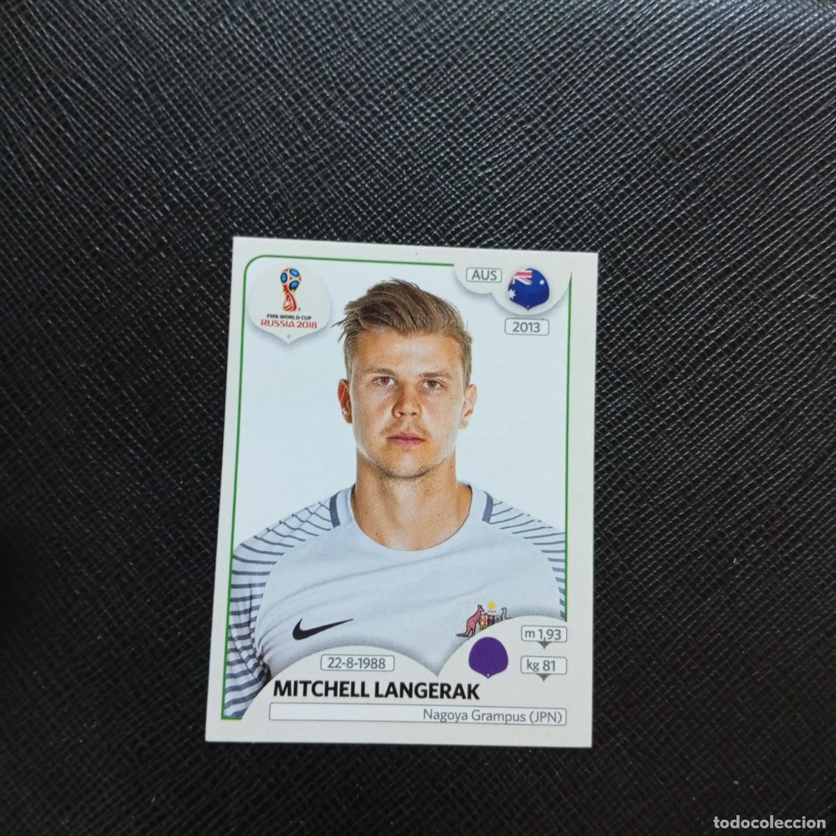 Cromos de f&uacute;tbol: 215 MITCHELL LANGERAK AUSTRALIA PANINI MUNDIAL RUSIA 2018 CROMO FUTBOL 18 - SIN PEGAR - CJ2 .