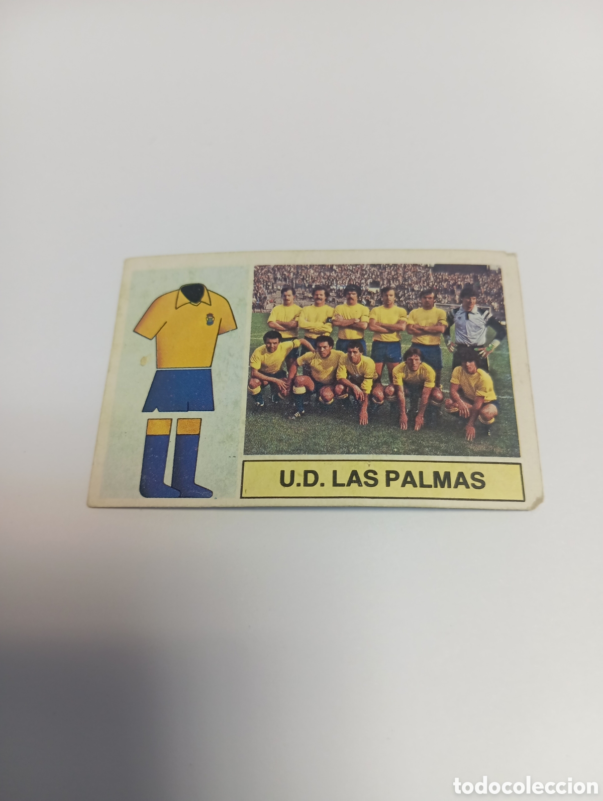 Cromos de f&uacute;tbol: ALINEACI&Oacute;N Las Palmas Liga Este 1982 1983 RECUPERADO 82 83