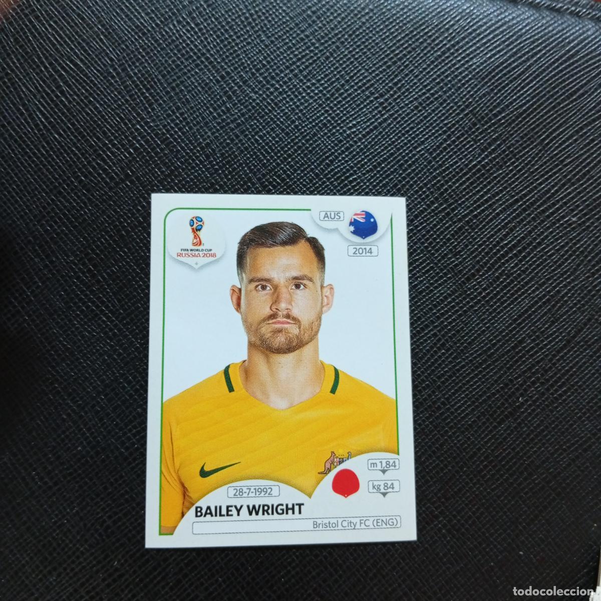 Cromos de f&uacute;tbol: 217 BAILEY WRIGHT AUSTRALIA PANINI MUNDIAL RUSIA 2018 CROMO FUTBOL 18 - SIN PEGAR - CJ2