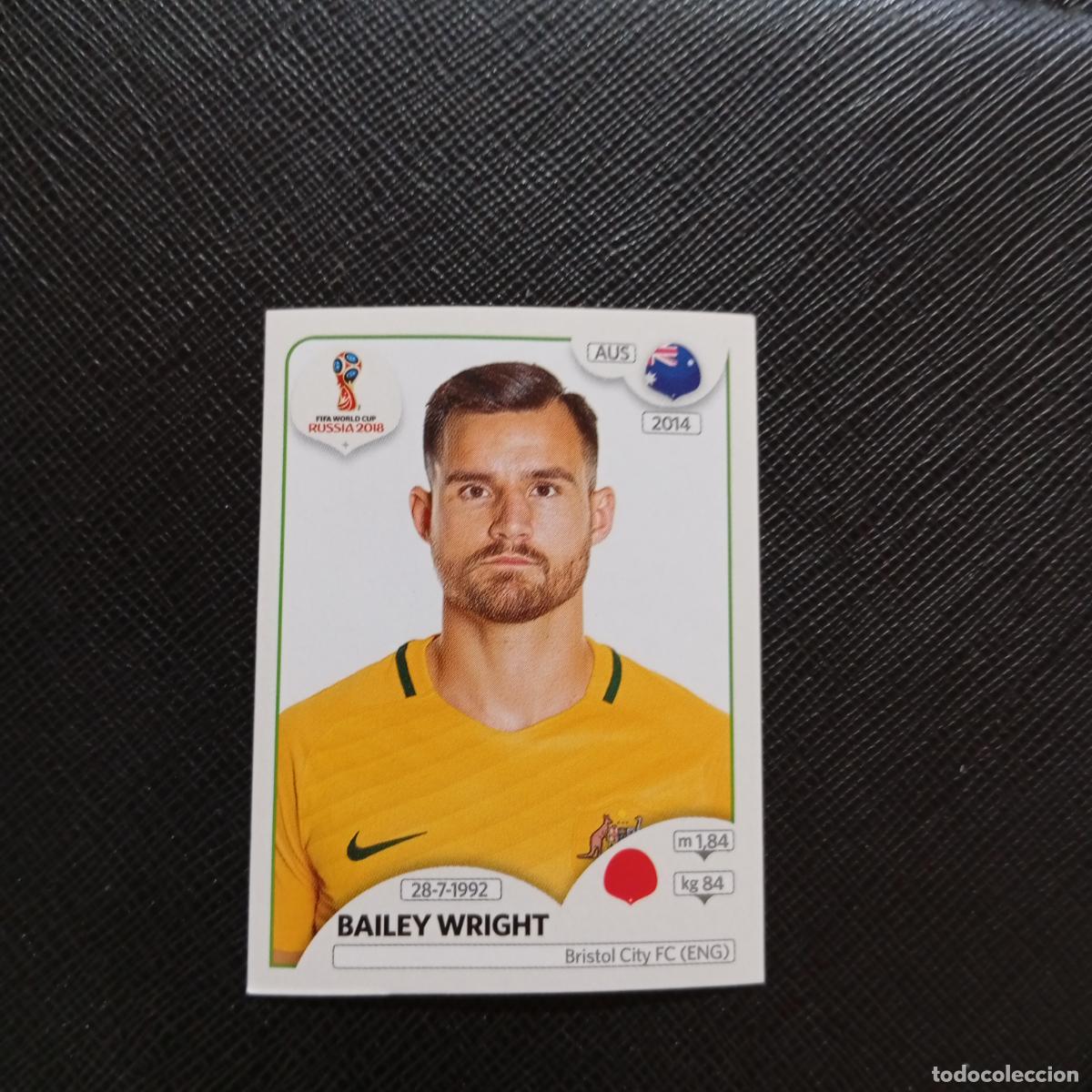 Cromos de f&uacute;tbol: 217 BAILEY WRIGHT AUSTRALIA PANINI MUNDIAL RUSIA 2018 CROMO FUTBOL 18 - SIN PEGAR - CJ2 ..