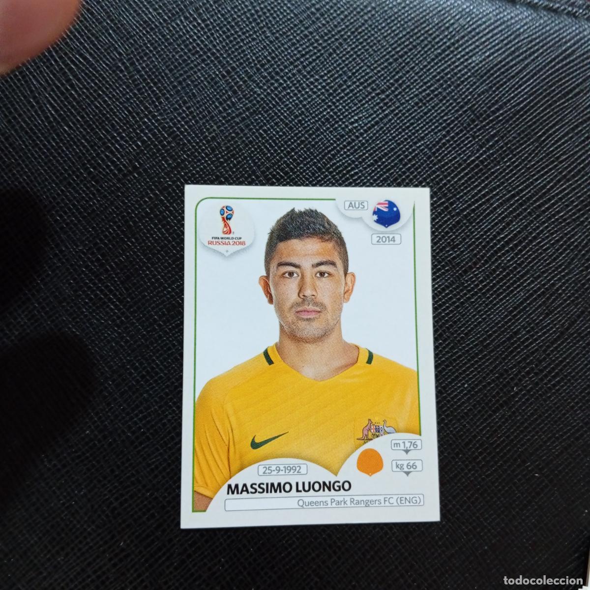Cromos de f&uacute;tbol: 225 MASSIMO LUONGO AUSTRALIA PANINI MUNDIAL RUSIA 2018 CROMO FUTBOL 18 - SIN PEGAR - CJ2