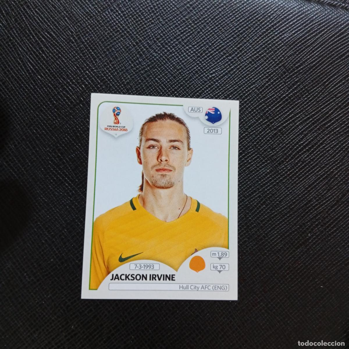 Cromos de f&uacute;tbol: 226 JACKSON IRVINE AUSTRALIA PANINI MUNDIAL RUSIA 2018 CROMO FUTBOL 18 - SIN PEGAR - CJ2