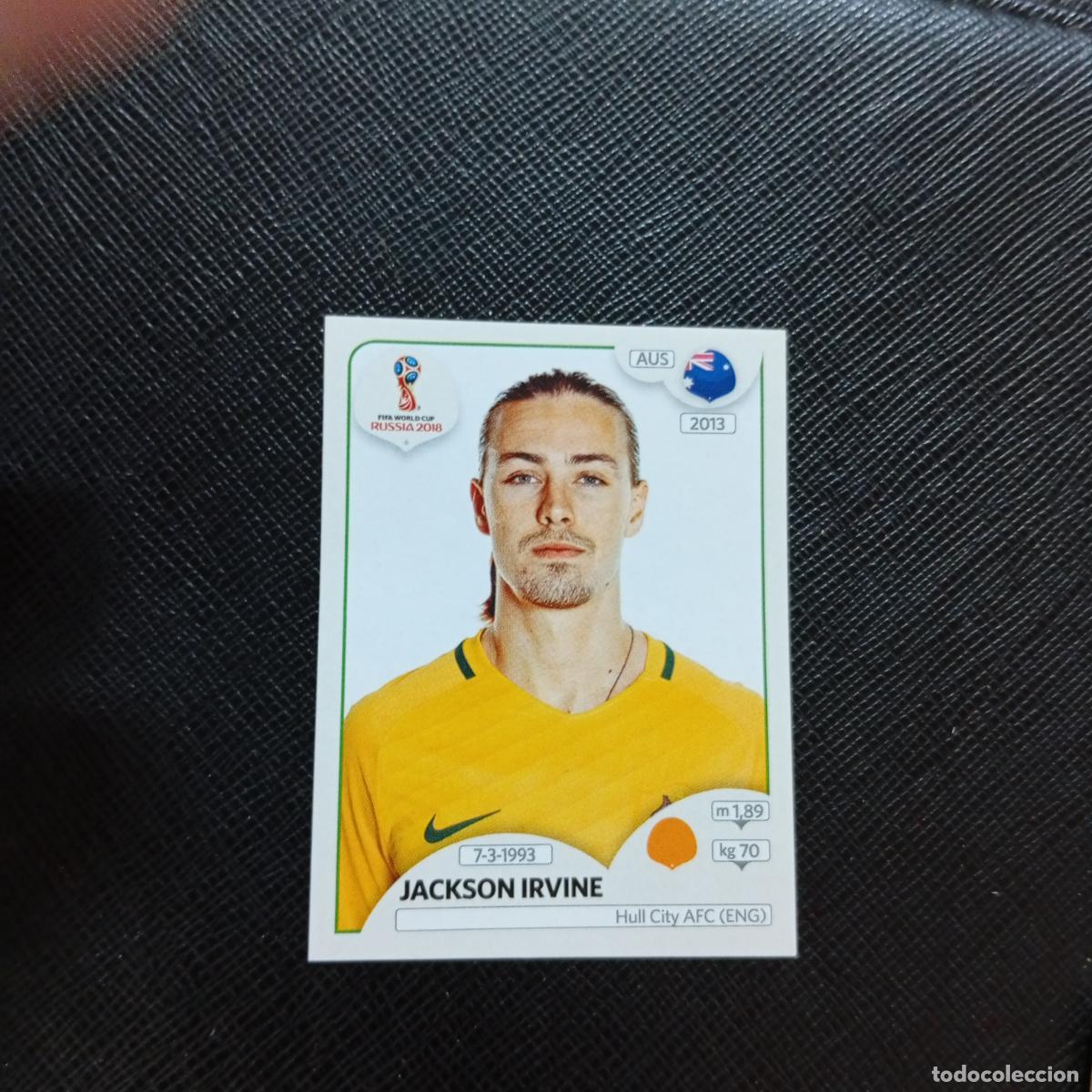 Cromos de f&uacute;tbol: 226 JACKSON IRVINE AUSTRALIA PANINI MUNDIAL RUSIA 2018 CROMO FUTBOL 18 - SIN PEGAR - CJ2 .