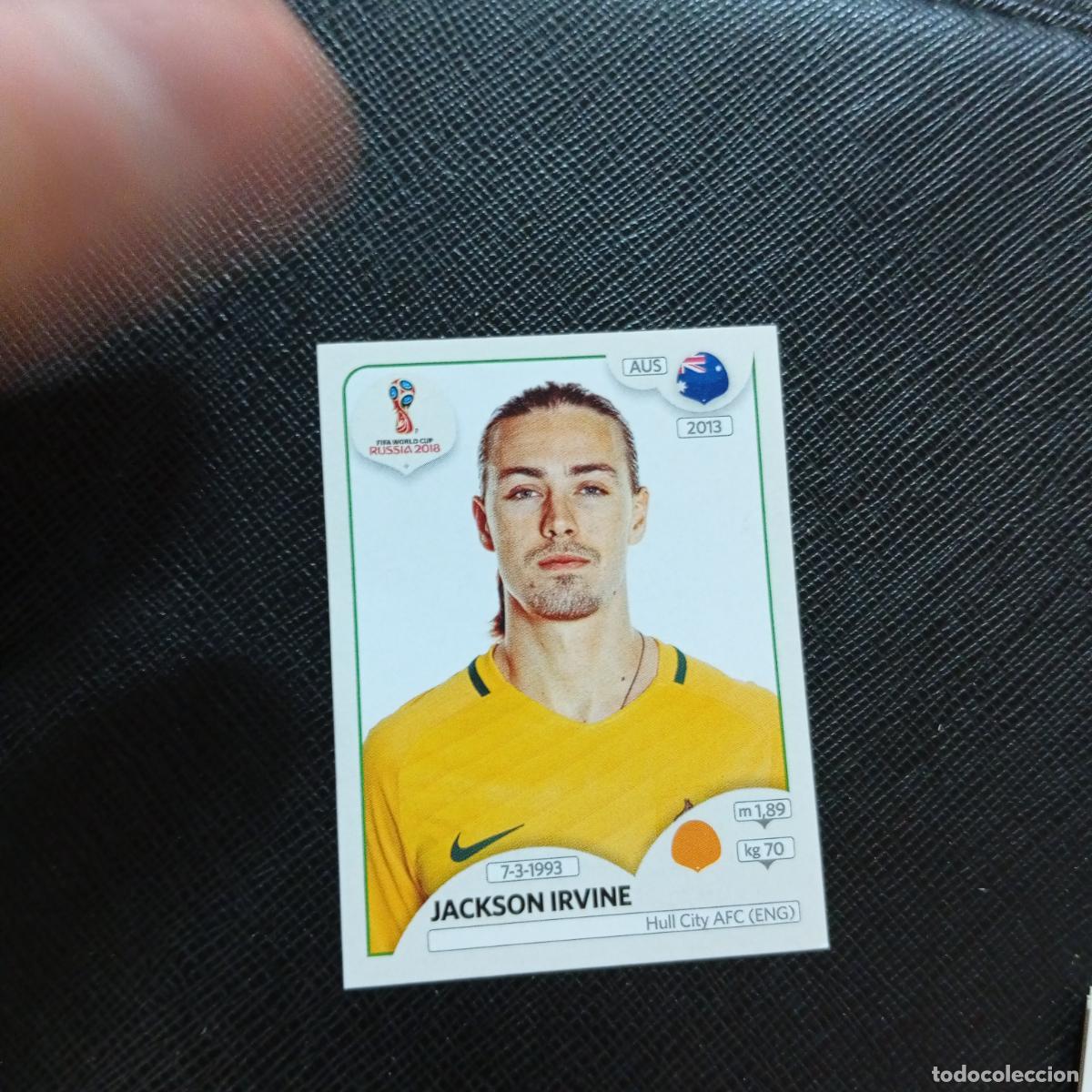 Cromos de f&uacute;tbol: 226 JACKSON IRVINE AUSTRALIA PANINI MUNDIAL RUSIA 2018 CROMO FUTBOL 18 - SIN PEGAR - CJ2 ..