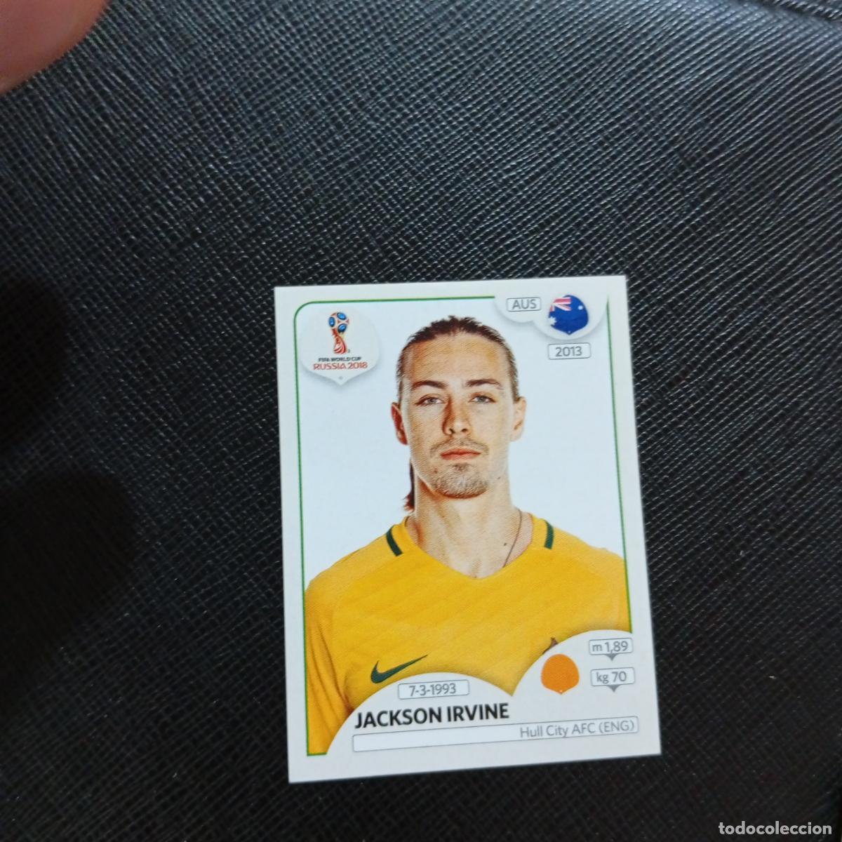 Cromos de f&uacute;tbol: 226 JACKSON IRVINE AUSTRALIA PANINI MUNDIAL RUSIA 2018 CROMO FUTBOL 18 - SIN PEGAR - CJ2 ..
