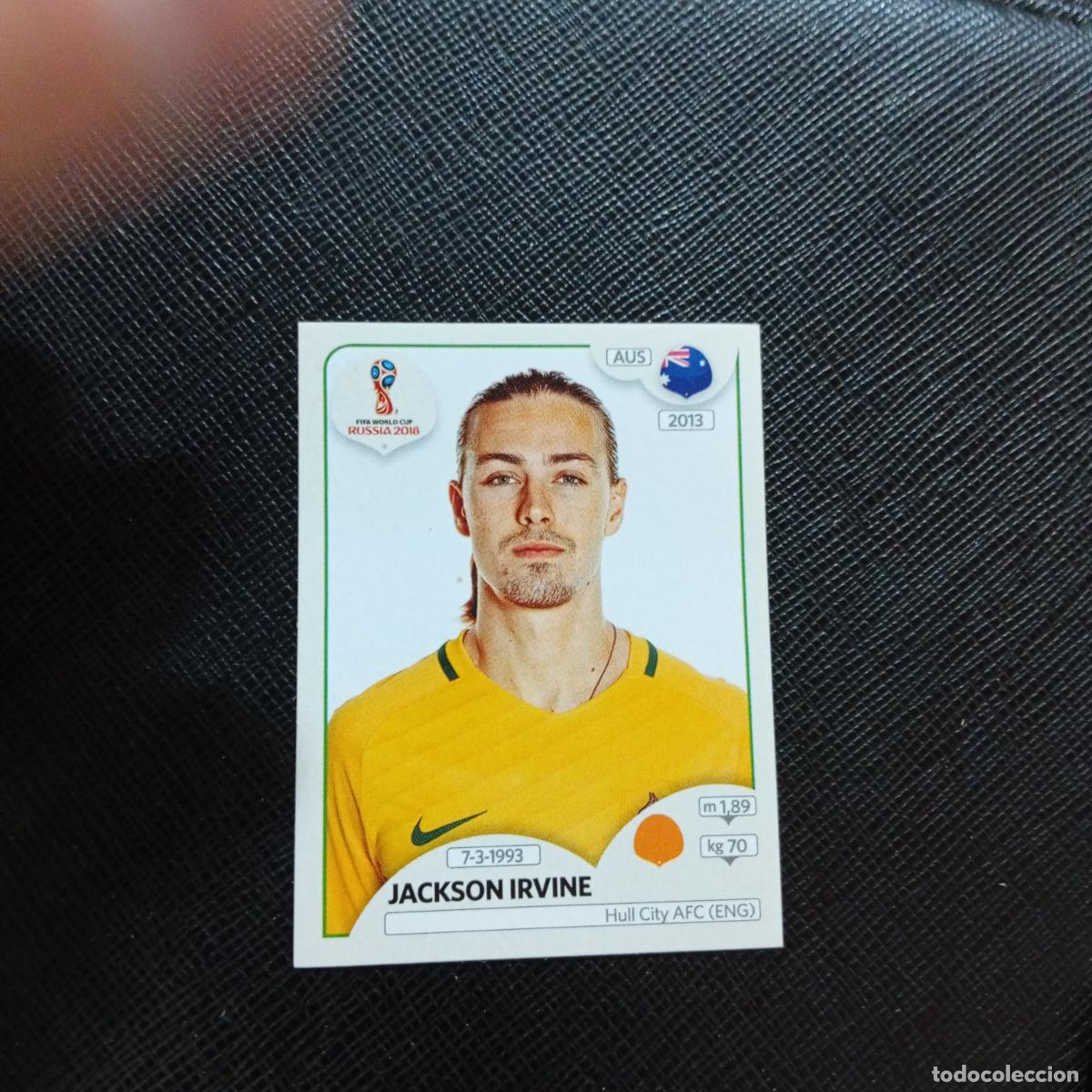 Cromos de f&uacute;tbol: 226 JACKSON IRVINE AUSTRALIA PANINI MUNDIAL RUSIA 2018 CROMO FUTBOL 18 - SIN PEGAR - CJ2 ..