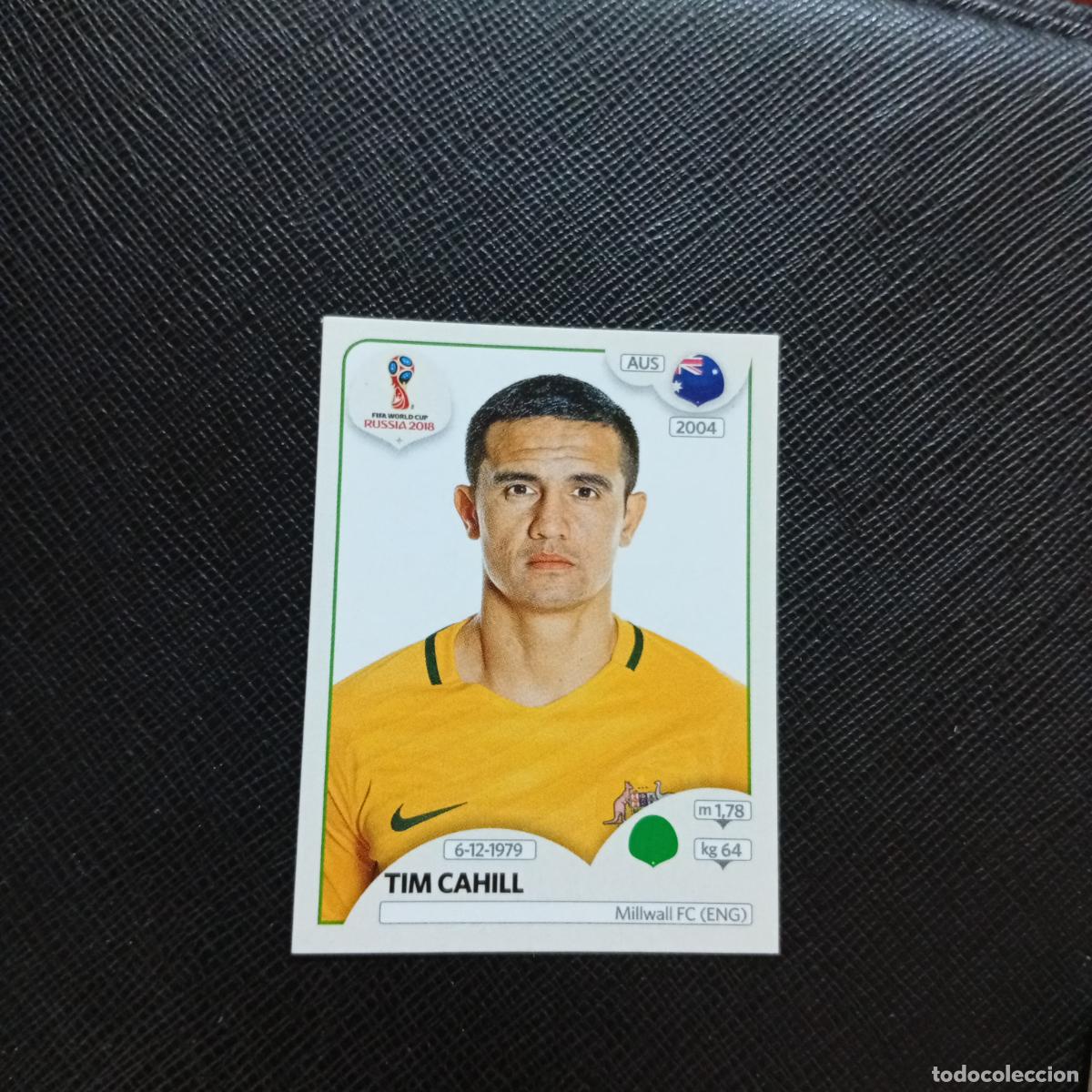 Cromos de f&uacute;tbol: 228 TIM CAHILL AUSTRALIA PANINI MUNDIAL RUSIA 2018 CROMO FUTBOL 18 - SIN PEGAR - CJ2