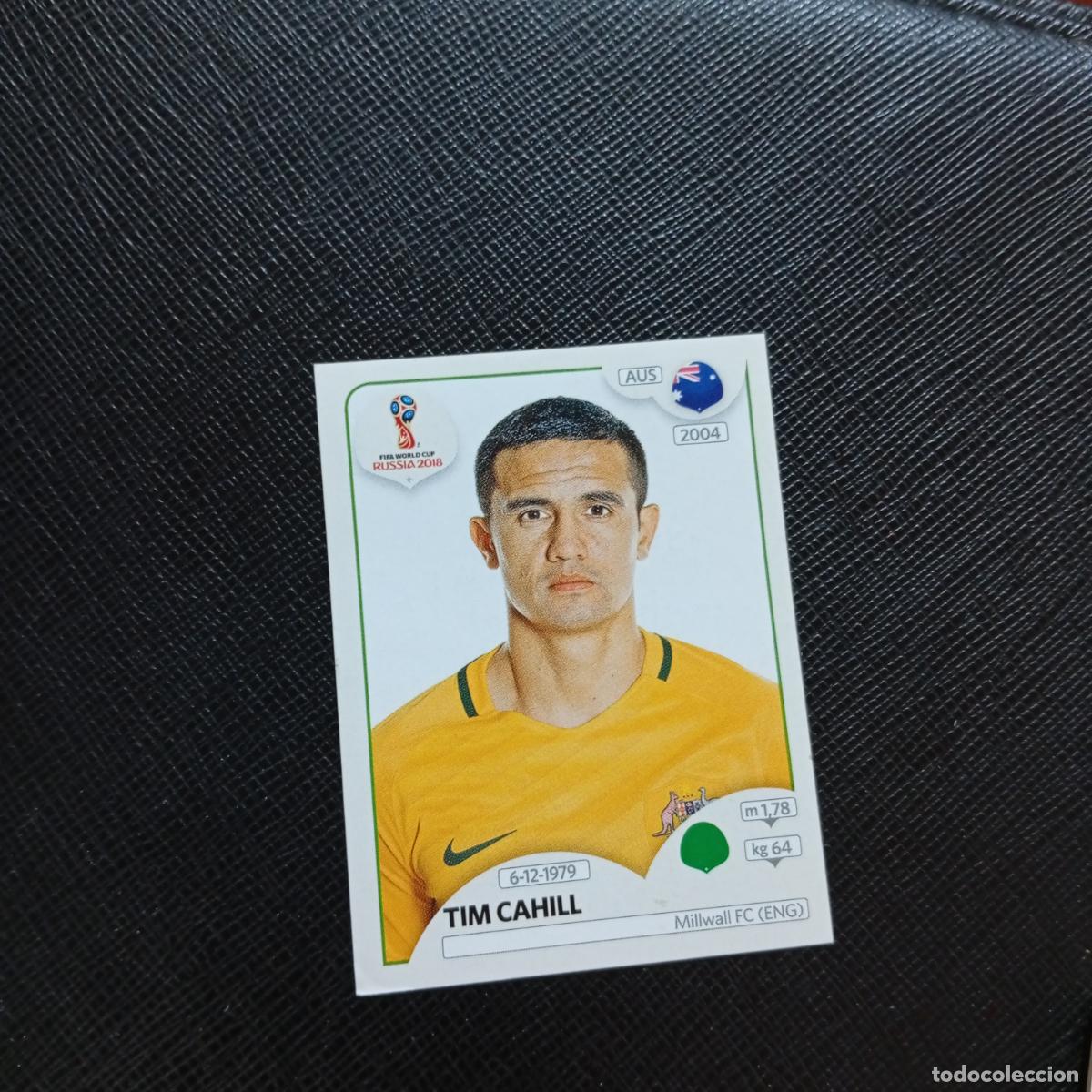 Cromos de f&uacute;tbol: 228 TIM CAHILL AUSTRALIA PANINI MUNDIAL RUSIA 2018 CROMO FUTBOL 18 - SIN PEGAR - CJ2