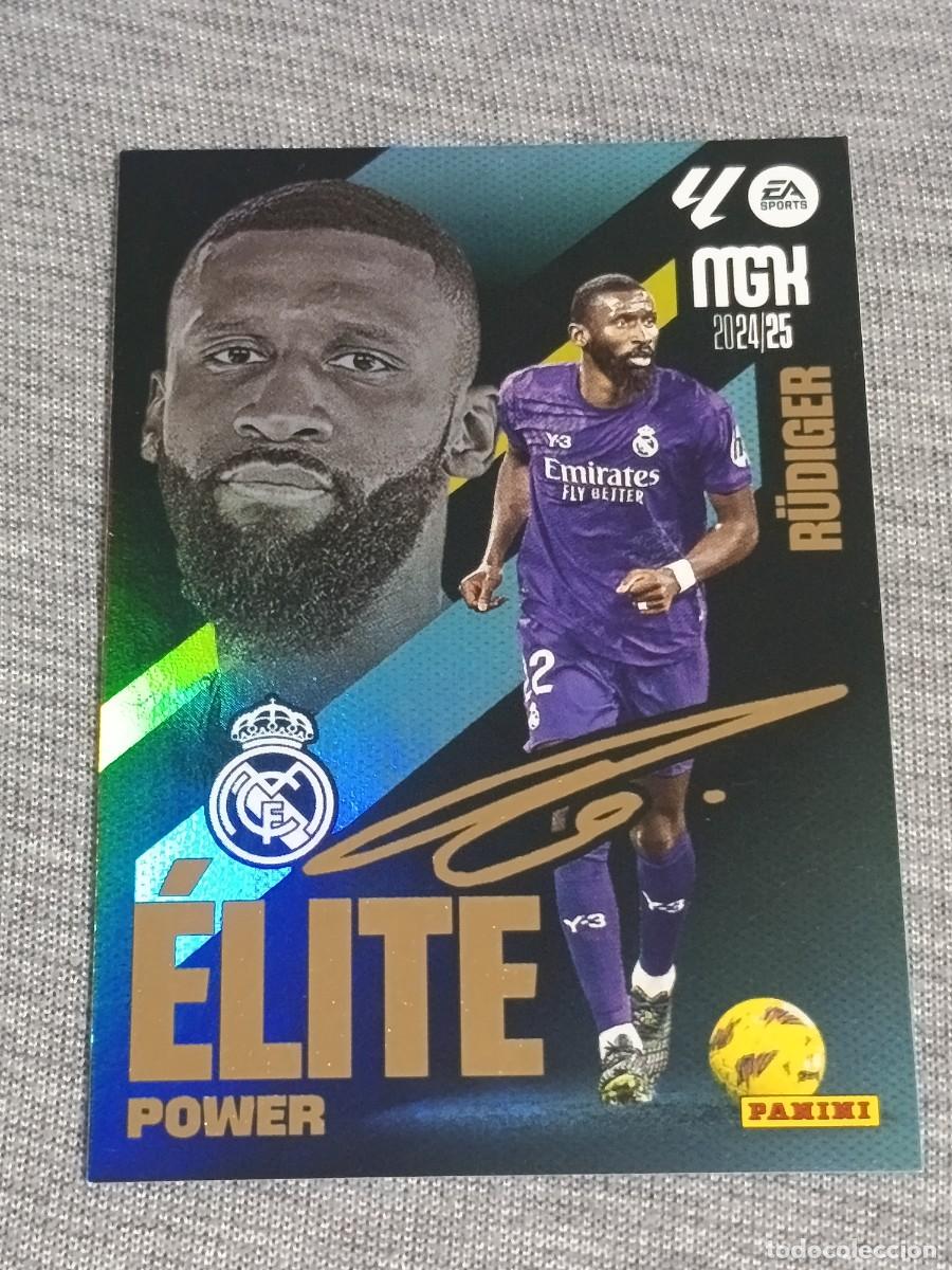 Cromos de f&uacute;tbol: MEGACRACKS 24 25 RUDIGER P15 ELITE POWER