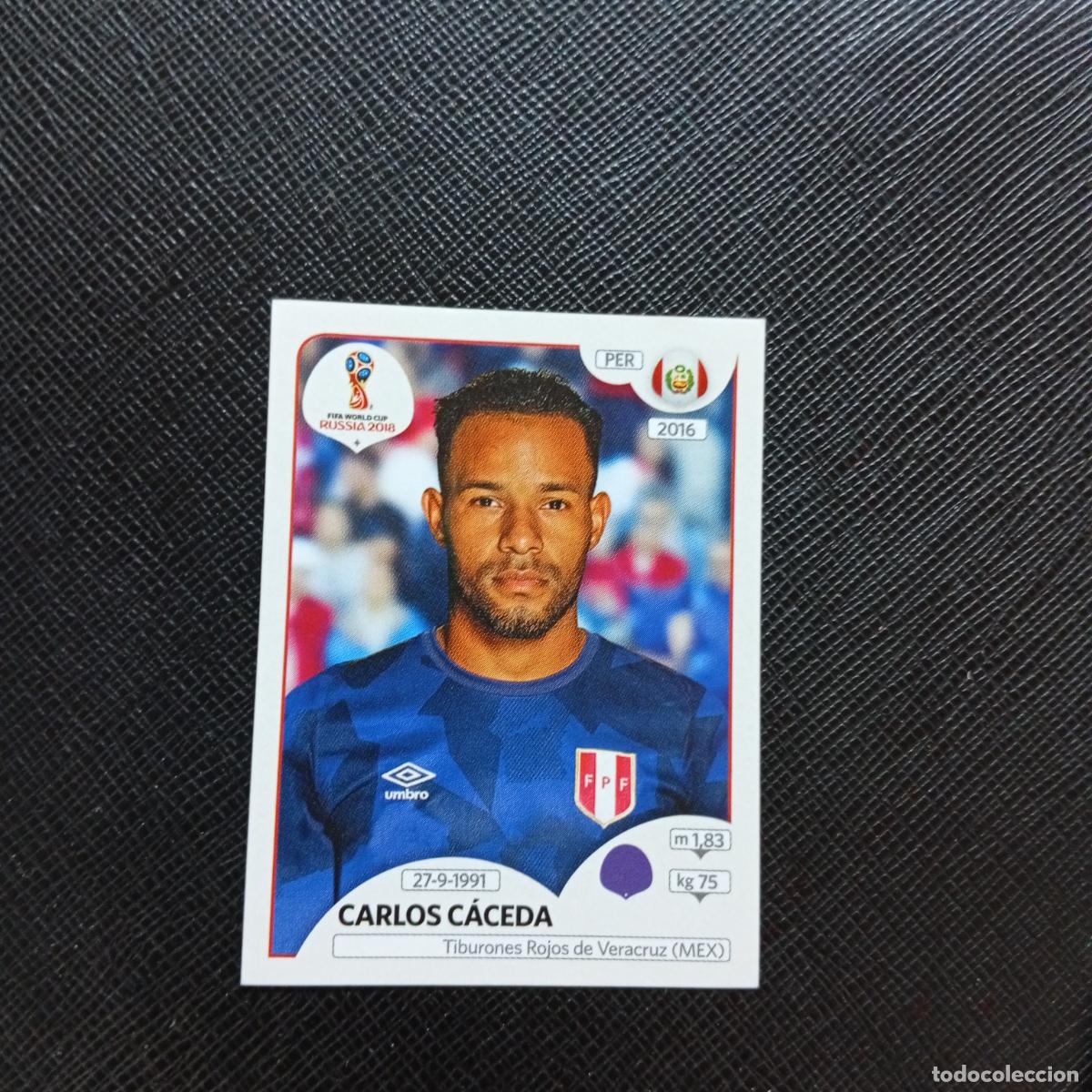Cromos de f&uacute;tbol: 235 CARLOS CACEDA PERU PANINI MUNDIAL RUSIA 2018 CROMO FUTBOL 18 - SIN PEGAR - CJ2 ..