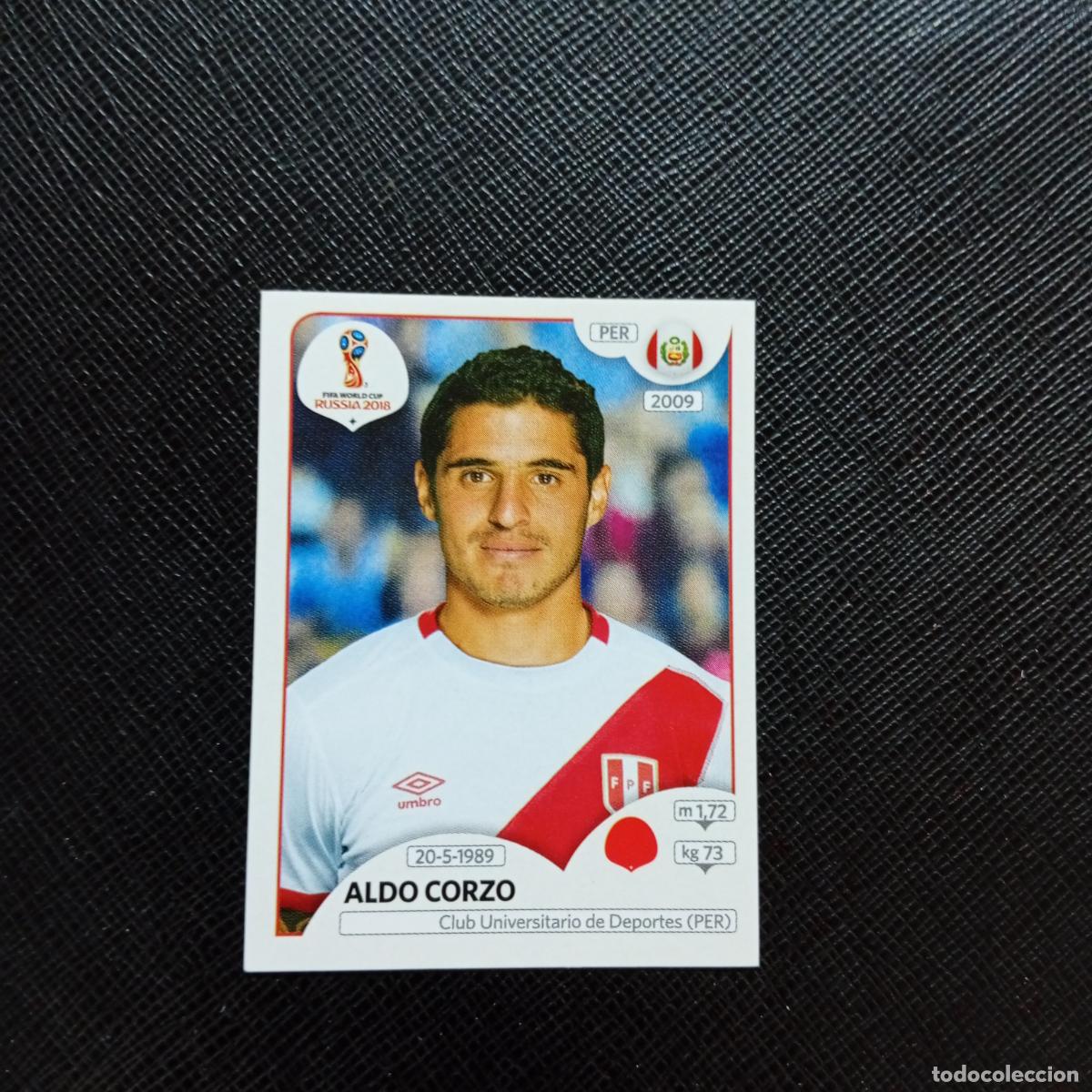 Cromos de f&uacute;tbol: 236 ALDO CORZO PERU PANINI MUNDIAL RUSIA 2018 CROMO FUTBOL 18 - SIN PEGAR - CJ2