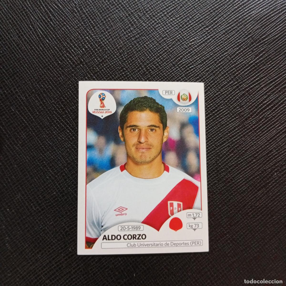 Cromos de f&uacute;tbol: 236 ALDO CORZO PERU PANINI MUNDIAL RUSIA 2018 CROMO FUTBOL 18 - SIN PEGAR - CJ2