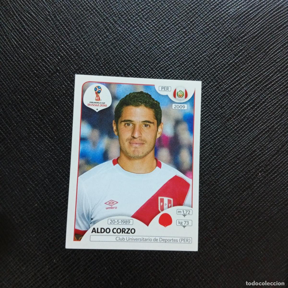 Cromos de f&uacute;tbol: 236 ALDO CORZO PERU PANINI MUNDIAL RUSIA 2018 CROMO FUTBOL 18 - SIN PEGAR - CJ2 .