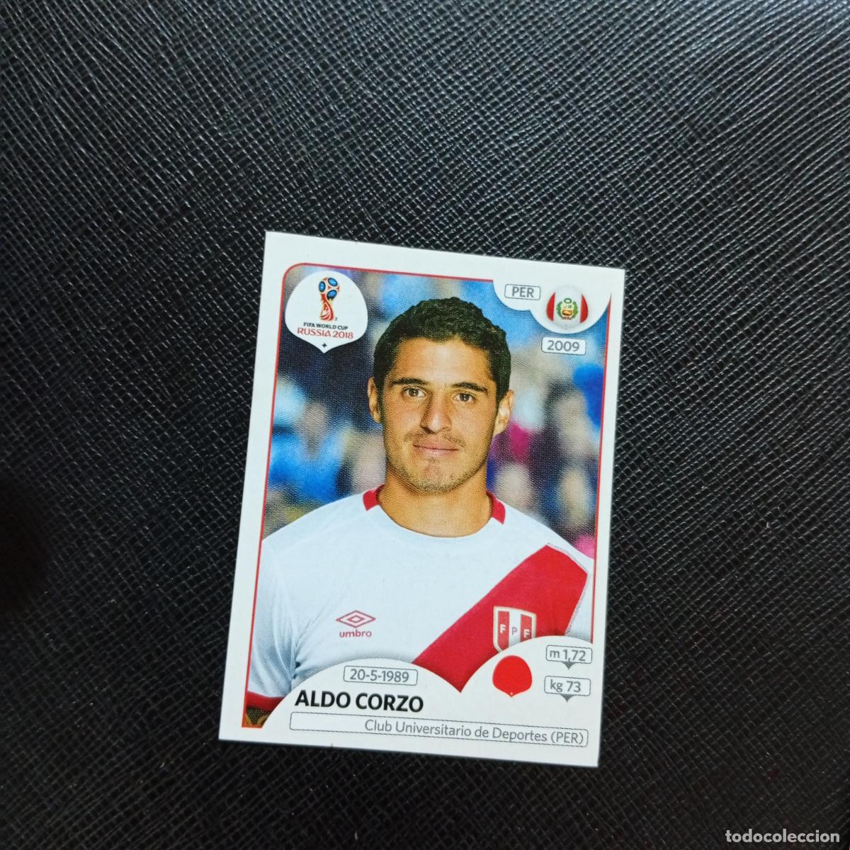 Cromos de f&uacute;tbol: 236 ALDO CORZO PERU PANINI MUNDIAL RUSIA 2018 CROMO FUTBOL 18 - SIN PEGAR - CJ2 ..
