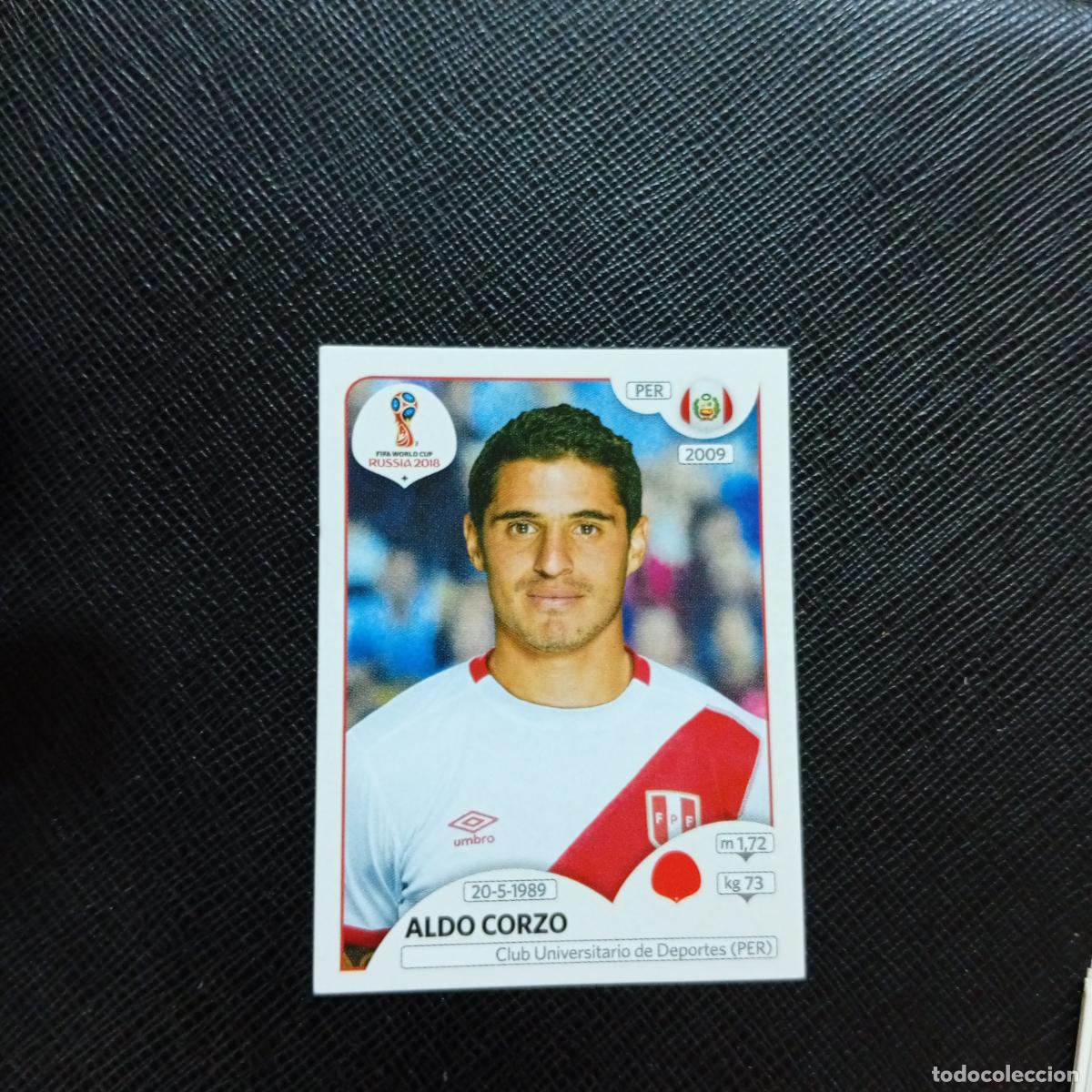 Cromos de f&uacute;tbol: 236 ALDO CORZO PERU PANINI MUNDIAL RUSIA 2018 CROMO FUTBOL 18 - SIN PEGAR - CJ2 ....