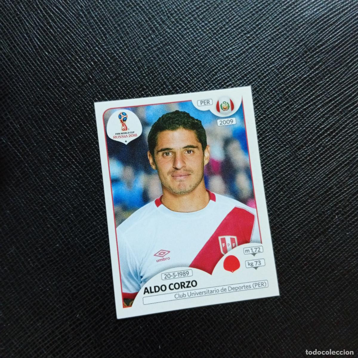 Cromos de f&uacute;tbol: 236 ALDO CORZO PERU PANINI MUNDIAL RUSIA 2018 CROMO FUTBOL 18 - SIN PEGAR - CJ2 ....
