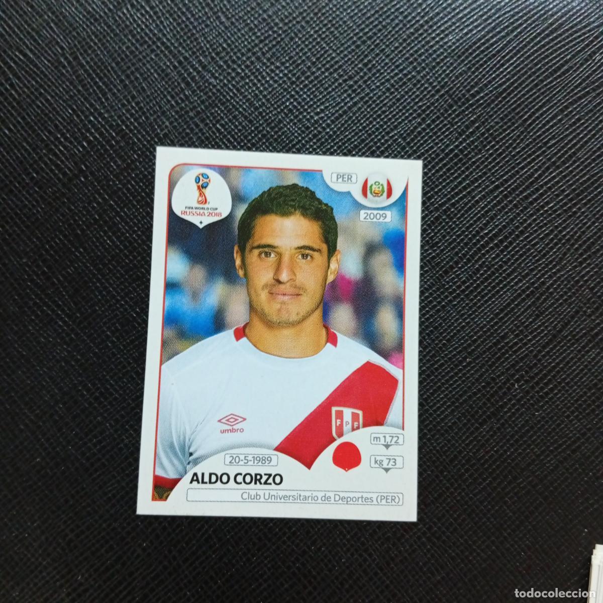 Cromos de f&uacute;tbol: 236 ALDO CORZO PERU PANINI MUNDIAL RUSIA 2018 CROMO FUTBOL 18 - SIN PEGAR - CJ2 ....