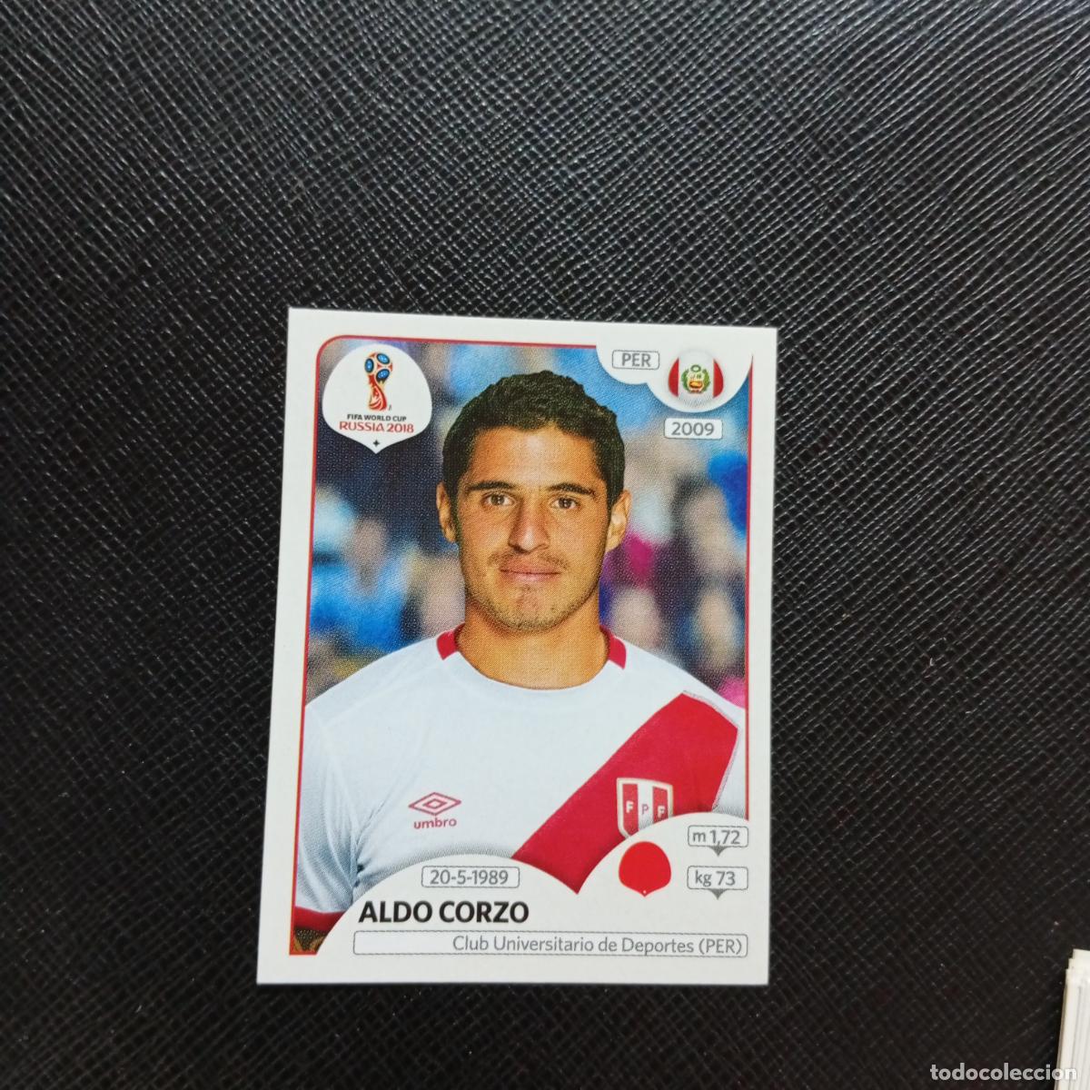 Cromos de f&uacute;tbol: 236 ALDO CORZO PERU PANINI MUNDIAL RUSIA 2018 CROMO FUTBOL 18 - SIN PEGAR - CJ2 .....