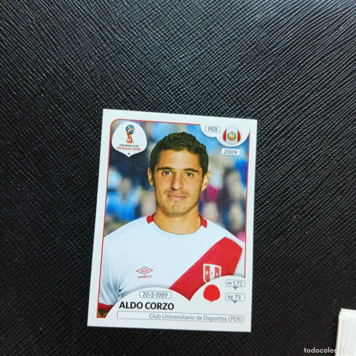 Cromos de f&uacute;tbol: 236 ALDO CORZO PERU PANINI MUNDIAL RUSIA 2018 CROMO FUTBOL 18 - SIN PEGAR - CJ2 .....