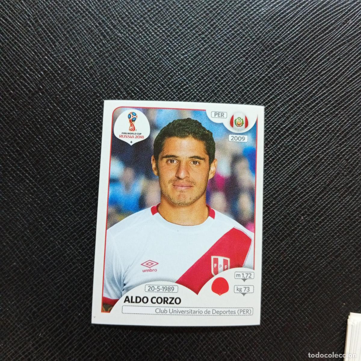 Cromos de f&uacute;tbol: 236 ALDO CORZO PERU PANINI MUNDIAL RUSIA 2018 CROMO FUTBOL 18 - SIN PEGAR - CJ2 .....