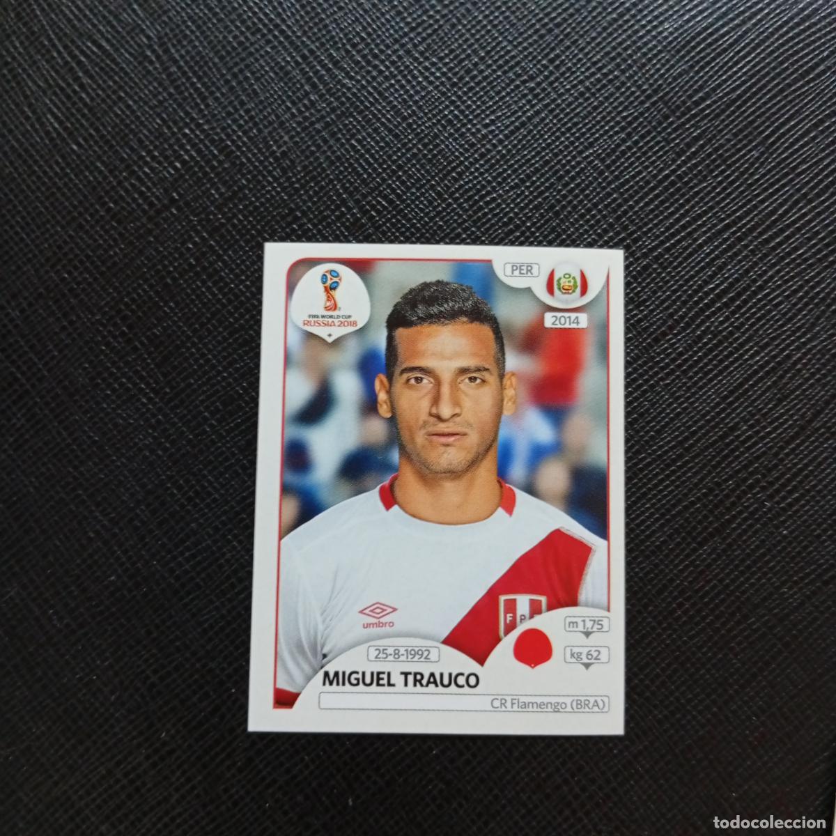 Cromos de f&uacute;tbol: 237 MIGUEL TRAUCO PERU PANINI MUNDIAL RUSIA 2018 CROMO FUTBOL 18 - SIN PEGAR - CJ2 ........