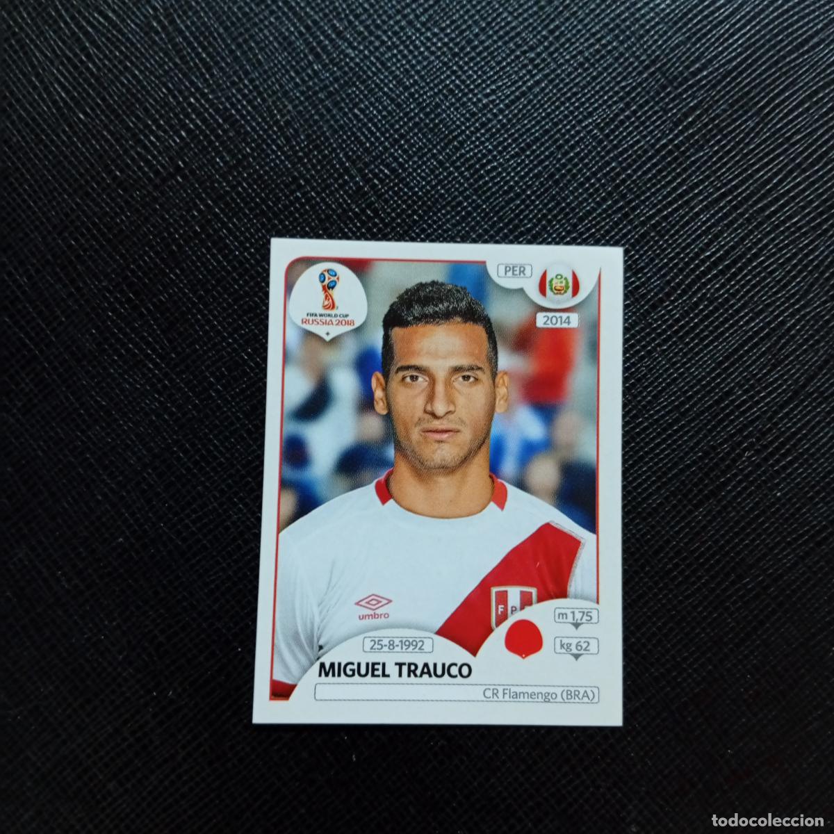 Cromos de f&uacute;tbol: 237 MIGUEL TRAUCO PERU PANINI MUNDIAL RUSIA 2018 CROMO FUTBOL 18 - SIN PEGAR - CJ2 ..........