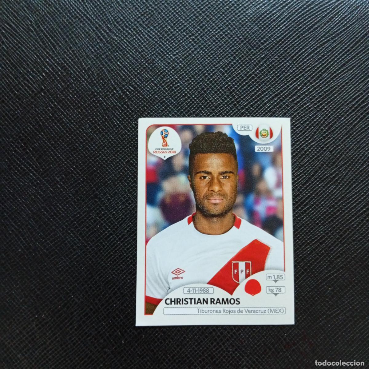 Cromos de f&uacute;tbol: 238 CHRISTIAN RAMOS PERU PANINI MUNDIAL RUSIA 2018 CROMO FUTBOL 18 - SIN PEGAR - CJ2