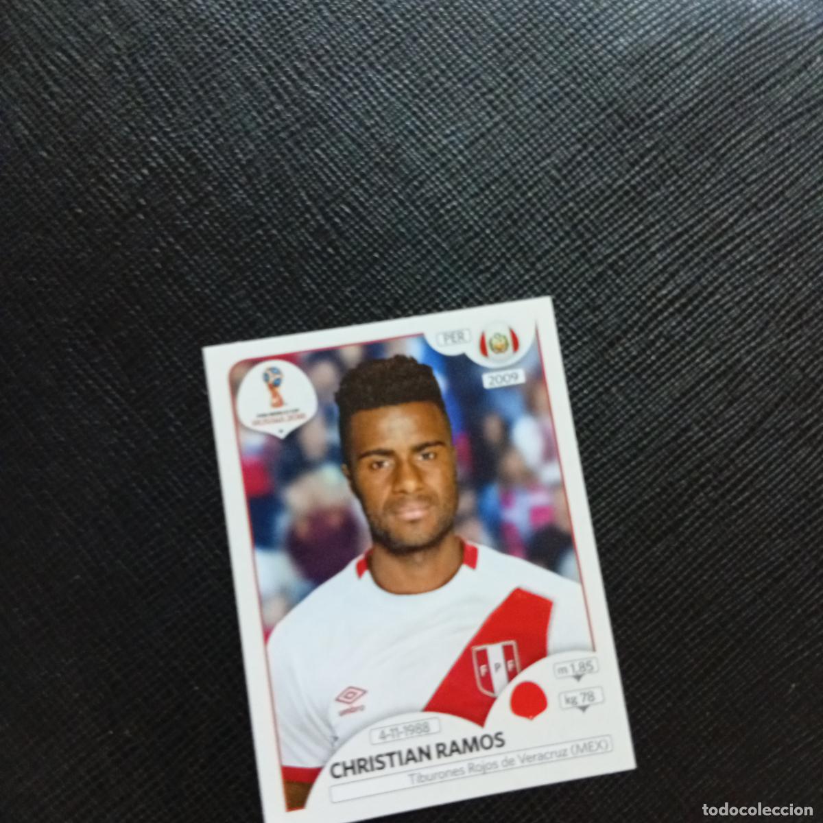 Cromos de f&uacute;tbol: 238 CHRISTIAN RAMOS PERU PANINI MUNDIAL RUSIA 2018 CROMO FUTBOL 18 - SIN PEGAR - CJ2 .