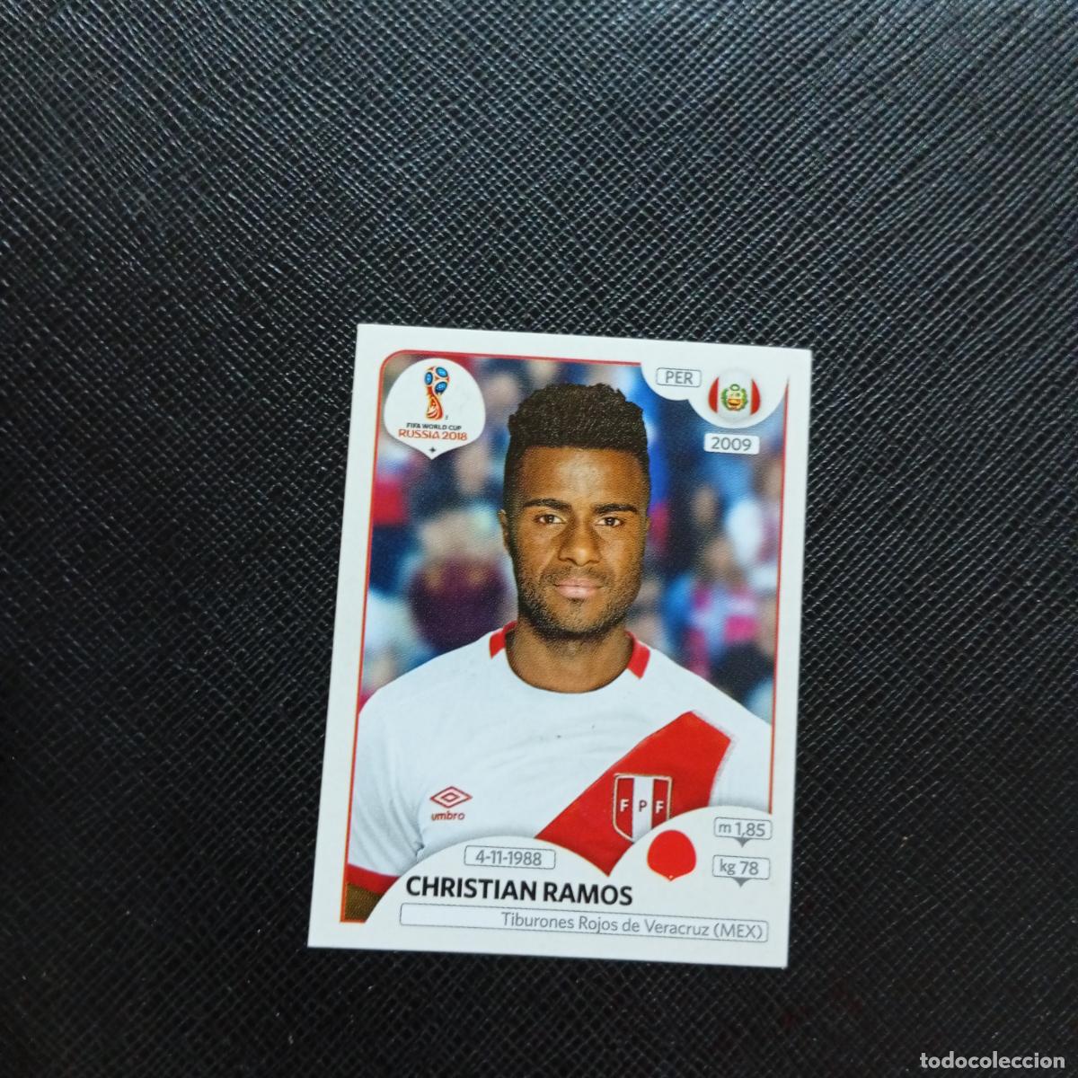 Cromos de f&uacute;tbol: 238 CHRISTIAN RAMOS PERU PANINI MUNDIAL RUSIA 2018 CROMO FUTBOL 18 - SIN PEGAR - CJ2 .
