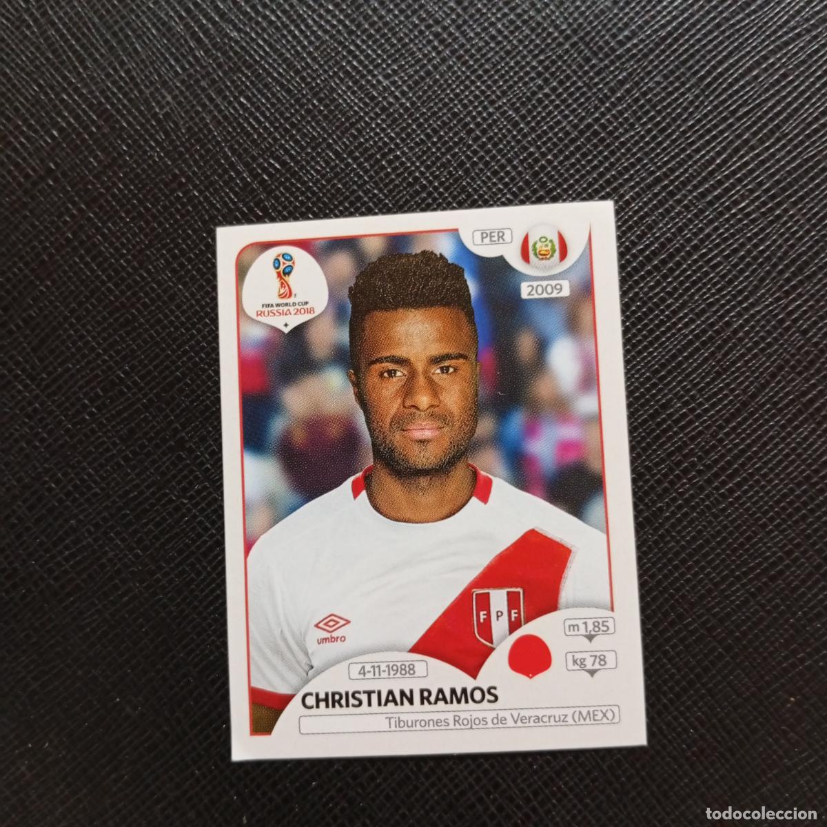 Figurine di Calcio: 238 CHRISTIAN RAMOS PERU PANINI MUNDIAL RUSIA 2018 CROMO FUTBOL 18 - SIN PEGAR - CJ2 ..