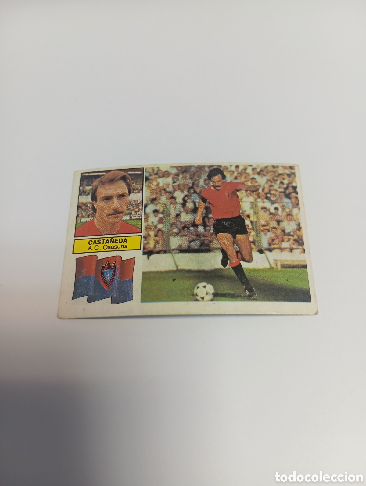 Fu&szlig;ball-Sticker: CASTA&Ntilde;EDA Osasuna Liga Este 1982 1983 NUEVO 82 83 SIN PEGAR