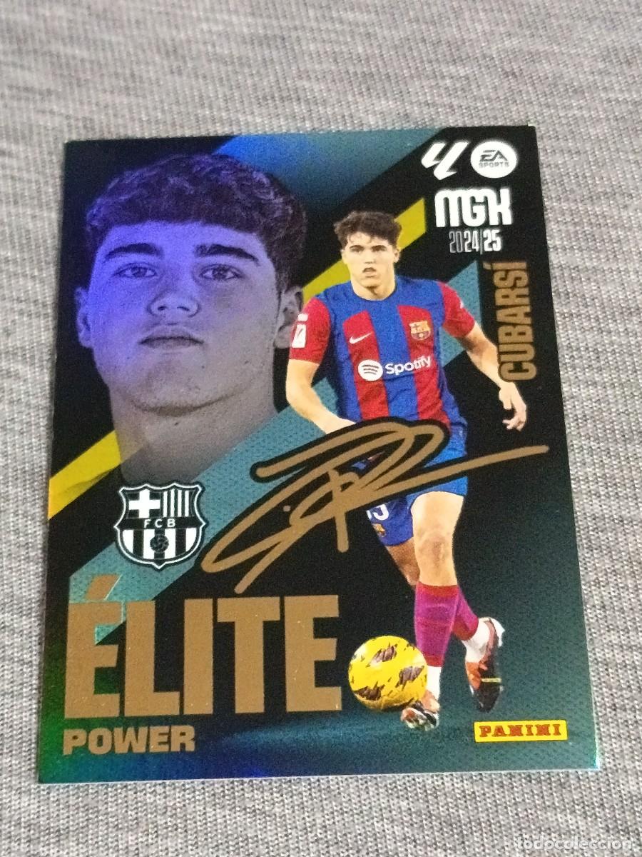 Cromos de f&uacute;tbol: MEGACRACKS 24 25 CUBARSI P3 ELITE POWER