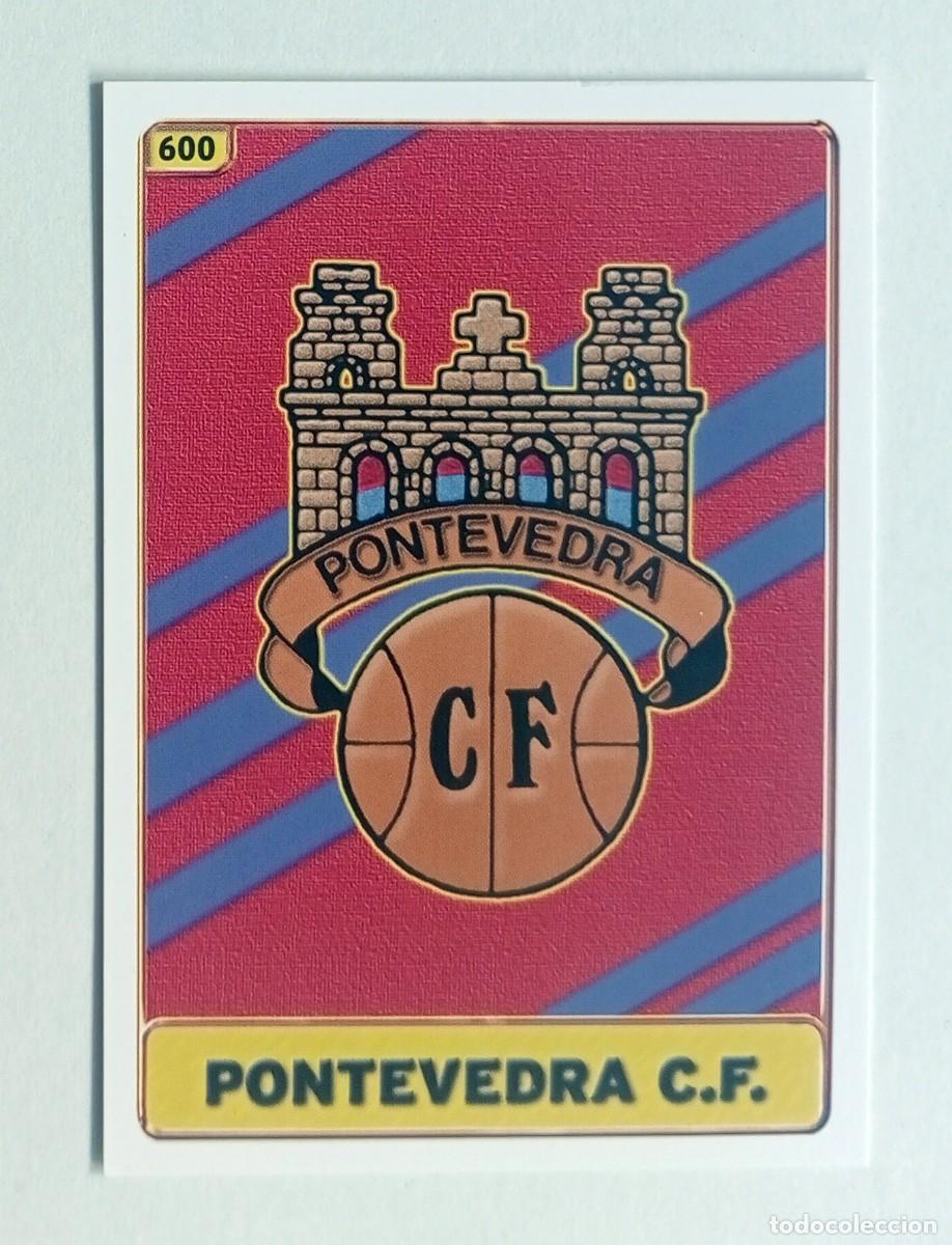 Cromos de f&uacute;tbol: CROMO FUTBOL TRADING CARDS MUNDICROMO 2005: ESCUDO PONTEVEDRA C.F.