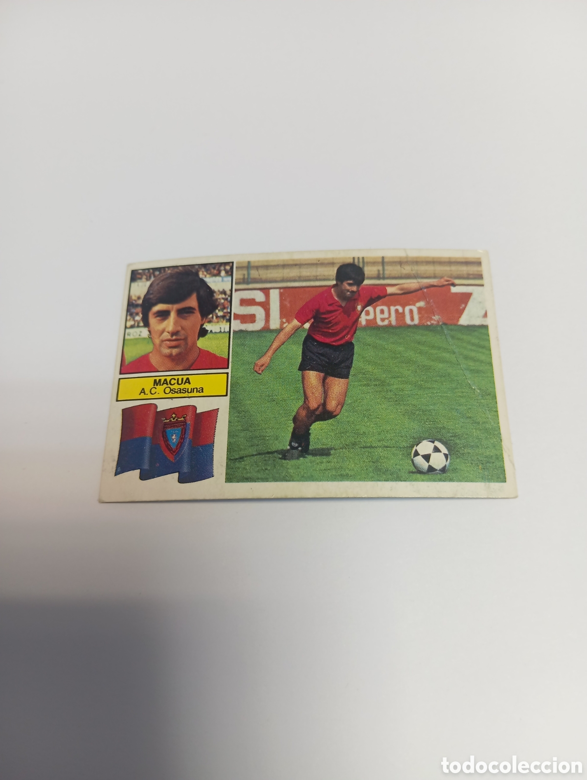 Cromos de f&uacute;tbol: MACUA Osasuna Liga Este 1982 1983 NUEVO 82 83 SIN PEGAR