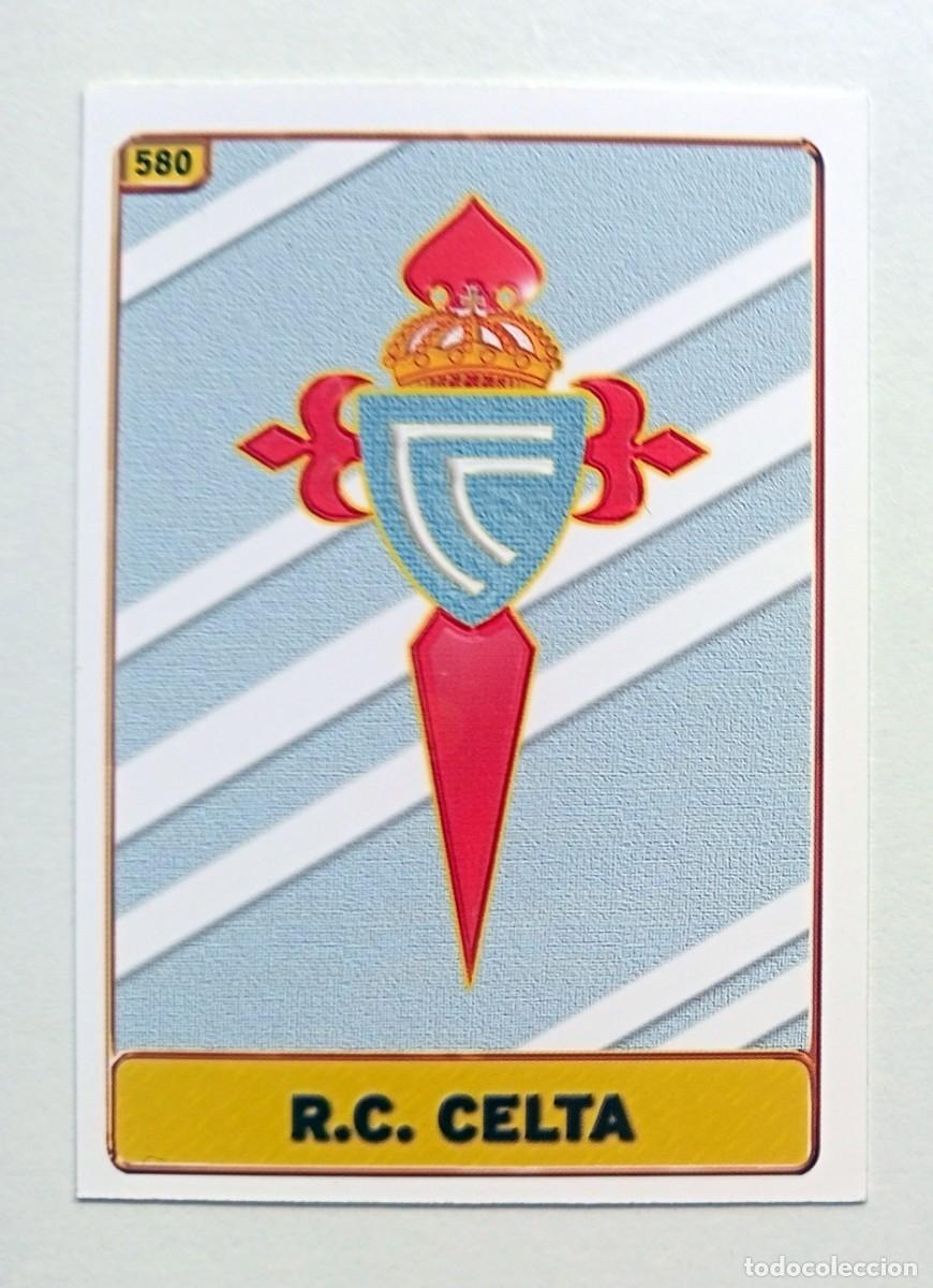 Cromos de f&uacute;tbol: CROMO FUTBOL TRADING CARDS MUNDICROMO 2005: ESCUDO R.C. CELTA DE VIGO