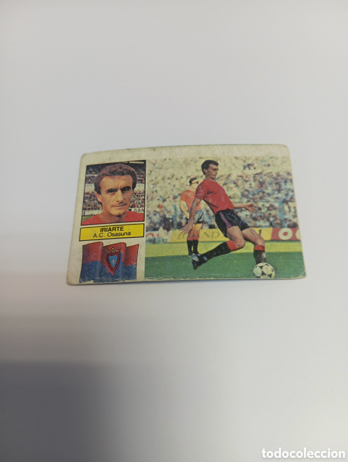 Cromos de f&uacute;tbol: IRIARTE Osasuna Liga Este 1982 1983 NUEVO 82 83 SIN PEGAR