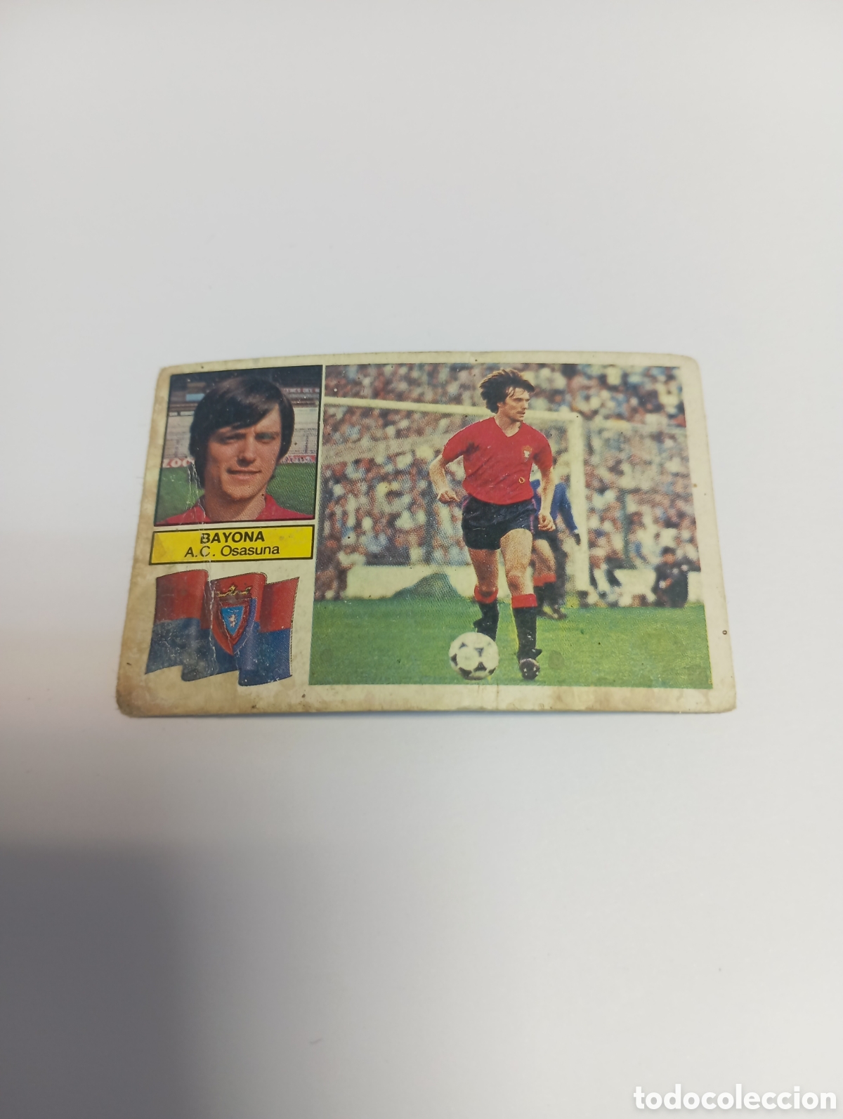 Cromos de f&uacute;tbol: BAYONA Osasuna Liga Este 1982 1983 NUEVO 82 83 SIN PEGAR