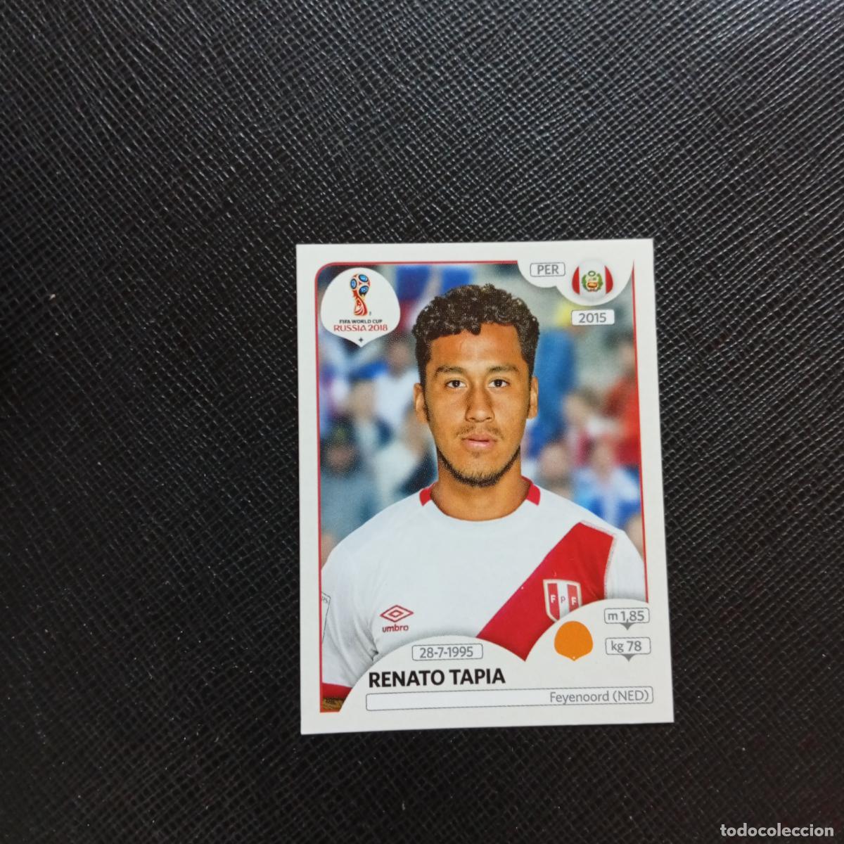 Fu&szlig;ball-Sticker: 243 RENATO TAPIA PERU PANINI MUNDIAL RUSIA 2018 CROMO FUTBOL 18 - SIN PEGAR - CJ2