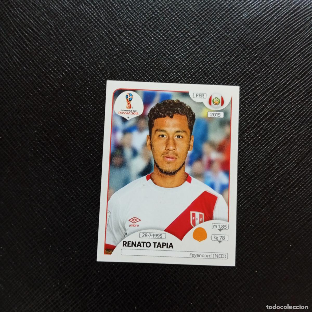 Fu&szlig;ball-Sticker: 243 RENATO TAPIA PERU PANINI MUNDIAL RUSIA 2018 CROMO FUTBOL 18 - SIN PEGAR - CJ2 .